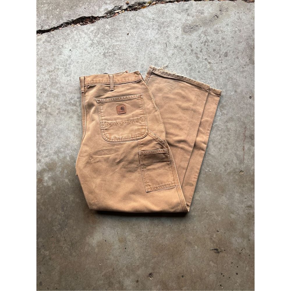 Carhartt carpenter khaki pants